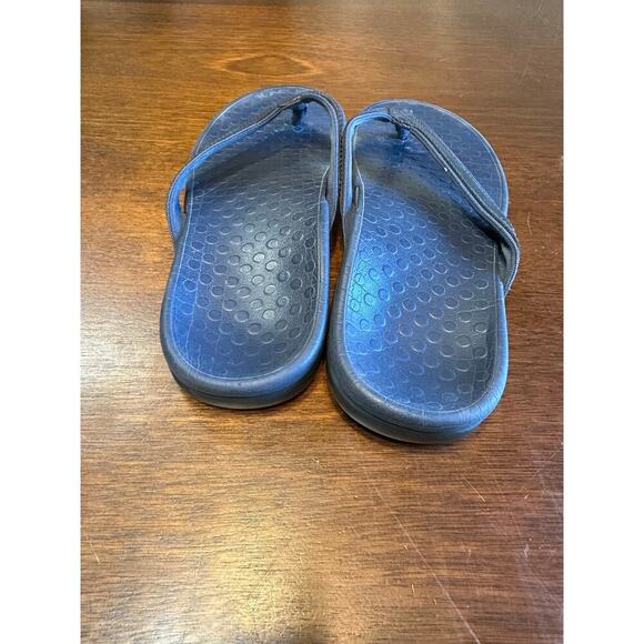 Vionic Tide 11 Flip Flop Sandals Women 9 Neutral Blue Beach Vacation Orthopedic - Picture 6 of 9